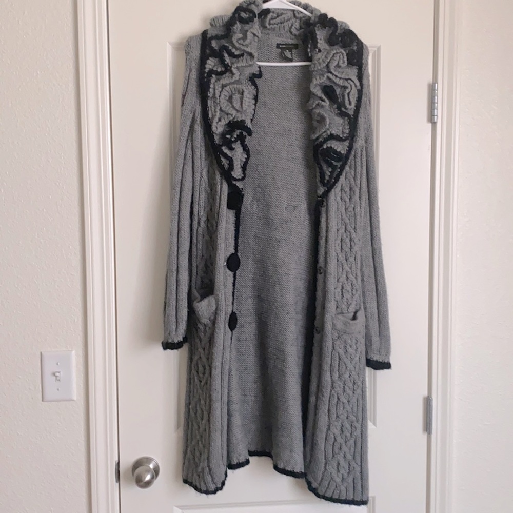 BCBG Sweater Duster